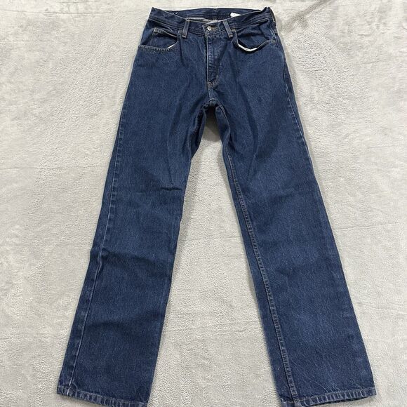 Key Jeans Men's 30 x 32 Medium Blue Denim Wash Straight Leg Cotton Casual - Picture 1 of 8